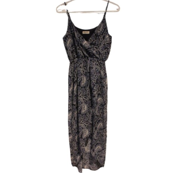 2/$30 🏷 Smart Set Blue Paisley Dress Size XS - Picture 1 of 5